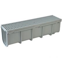 Canaletta modulare con griglia cm 13 x 50 x h. 14