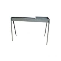 Barbecue a carbone per arrosticini Lisa Torino Grill 80+40 in ferro alluminato