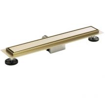 Canalina di Scarico 60x7 cm in Acciaio Inox a Pavimento Bonussi