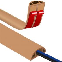 Canalina pavimento 3m canalina passacavi adesiva canalina cavi in pvc flessibile passacavo a pavimento copertura cavi a pavimento per ufficio casa