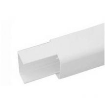 Canalina pvc con base e coperchio per impianti di climatizzazione mm. 70 x 55 l. mt. 2 artip