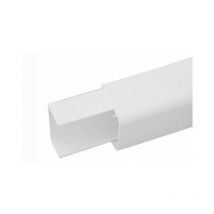 Canalina Pvc Con Base E Coperchio Per Impianti Di Climatizzazione Mm. 70 X 55 L. Mt. 2