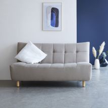 Berah Getah - Canapé 2 places beige