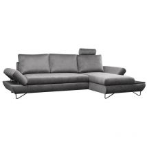 Usinestreet - Canapé d'angle Kingston 108 , Fonction de couchage, Boîte de literie, 284x166x104cm, 0