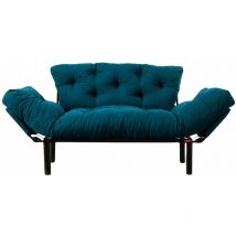 Les Tendances - Canapé 2 places convertible en tissu Nitta