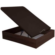 Canapé Abatible Relax Musa 3D gran capacidad alturas 38/32 cm 180x190 cm - Wengue - Altura 32 cm