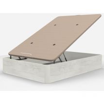 DORMIDAN – Canapé abatible 150x190 – Tejido 3D – Válvulas de aireación – Colores: Cerezo, Ceniza, Blanco, Nogal, Wengué, Roble, Ártico