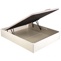 Pikolin - Canapé Abatible Desing tapa embutida altura 31 cm Blanco - 105x190 cm