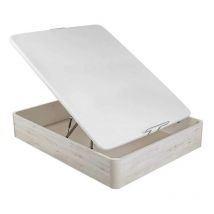 Pikolin - Canapé abatible naturbox 2.0 transpirable altura 36 cm 135x190 cm - Glaciar