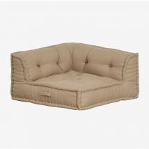 Canapé d'Angle Modulable en Coton Dhel Sklum Beige Semoline