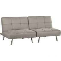 MH - Canapé contemporain convertible oviedo gris