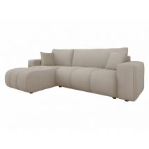 Mobilier1 - Canapé d'angle Comfivo 361, Velo 623, Fonction de couchage, Boîte de literie, 244x145x82cm, 0