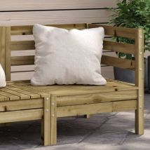 Design In - Canapé d'angle de jardin,Canapé d'extérieur,Sofa de jardin bois de pin imprégné CFW84054