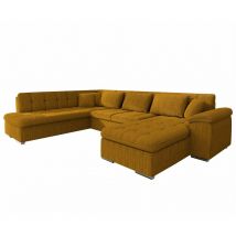 Mobilier1 - Canapé d'angle Comfivo 114, Droit, Fonction de couchage, Boîte de literie, 348x205x76cm, 0