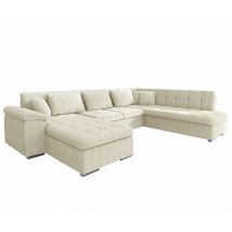 Canapé d'angle Comfivo 114, Gauche, Fonction de couchage, Boîte de literie, 348x205x76cm, 0