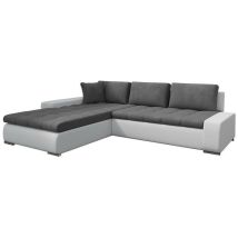 Mobilier1 - Canapé d'angle Comfivo 147, Soft 017 + Casablanca 2315, Fonction de couchage, Boîte de literie, 302x213x80cm, 0