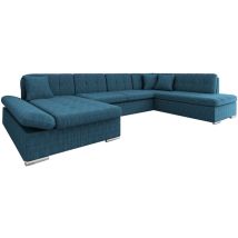 Canapé d'angle Comfivo 150, Poso 5, Fonction de couchage, Boîte de literie, 345x205x76cm, 0