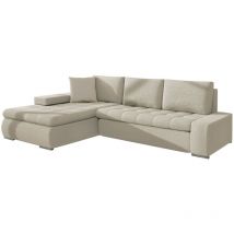 Canapé d'angle Comfivo 171, Abriamo 03, Fonction de couchage, Boîte de literie, 265x185x85cm, 0