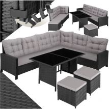 Canapé de jardin barletta modulable -