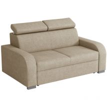 Canapé Etrcala 103, Crown 2, 170x100x85cm, Tapisserie, Pieds: Bois, Plastique