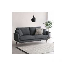 Wilsa Garden - Canapé 'Kalix' Gris Foncé