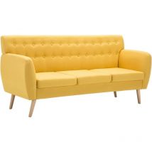 Canapé-lit 3 places lit d'invité convertible de salon lit de jour pliable de salle de séjour maison intérieur places revêtement en tissu 172 x 70 x