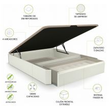 Canapé Luxury Premium 3D Blanco 150x190