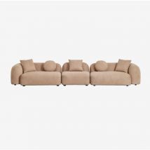 Canapé modulaire 3 pièces en chenille Coco Sklum