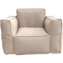 Deco Arts - Canapé salon de jardin modulable 90x75x65cm Beige