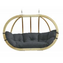 Amazonas - Fauteuil Suspendu Globo Royal Chair Anthracite 2 Personnes