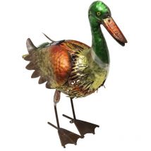 Canard solaire 1 led couleur 30 x 16 x 42cm