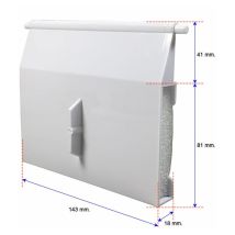 Cancello skimmer per piscina – 07820R0002 – Sostituzione cancello skimmer rotto – 20cm, Piscina fuori terra – Starpool