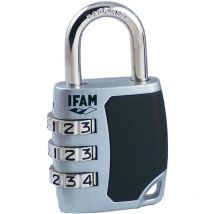 Candado c35s zinc 34,5mm. arco ø4,7mm con combinación ifam