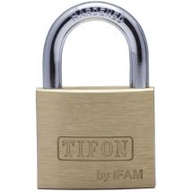 Candado seg 25MM arco corto ll.iguales 252 Tifon lat ifam