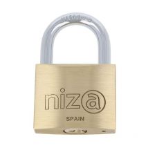 Cahersa- candado niza AN-20 Latón Mate amig