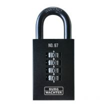 Burg Wachter - Candado numérico Cerradura Numero 97 cuerpo-An. 50 mm con rodillo numérico fundido 4