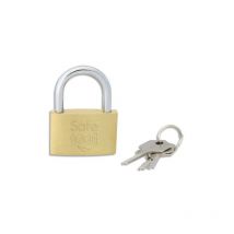 Safetool - cadenas laiton massif 40 mm avec 3 clés SCD400271