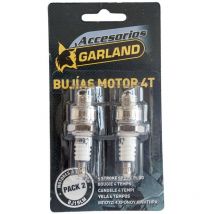 Blister 2 unità. di candele 4t (rj19lm) 7101000200 ghirlanda