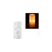 Candela a led senza stoppino di 15 cm