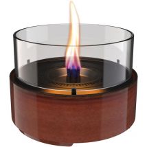 Candela Café 18 Reactive Glaze Amber da tavolo ricaricabile TenderFuel