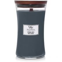 Woodwick - candela clessidra grande large jar evening onyx