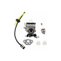 Carburatore Ulisem e filtro carburante da 11 mm con candela per decespugliatore al-ko Alko motore BC410 BC4535 bc 4125.