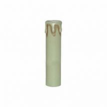 Candela E14 Tibelec cartone, beige Centrale Brico