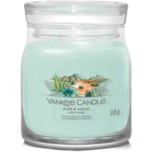 Yankee Candle - candela giara media signature aloe & agave
