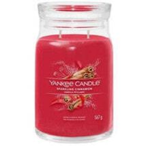 Bougie Yankee Candle Moyenne À La Cannelle Pétillante, 368 G