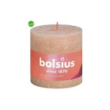 Bolsius - Candela Rustic Misty Pink mm 100/100
