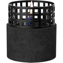 Candela Signal Hill Nero da tavolo outdoor ricaricabile con liquido TenderFuel
