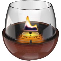 Candela Tulip 18 Reactive Glaze Ambra da tavolo ricaricabile TenderFuel