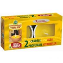 Candele citronella in stagnola 7 sere box Mondo Verde