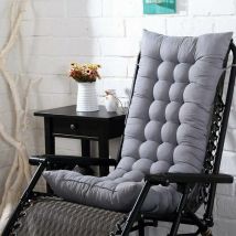Ulisem - Coussin De Chaise à Dossier Haut, Coussin De Siège De Chaise De Jardin épaissi,Coussin De Chaise Longue De Patio Extérieur, 3D Coussin De